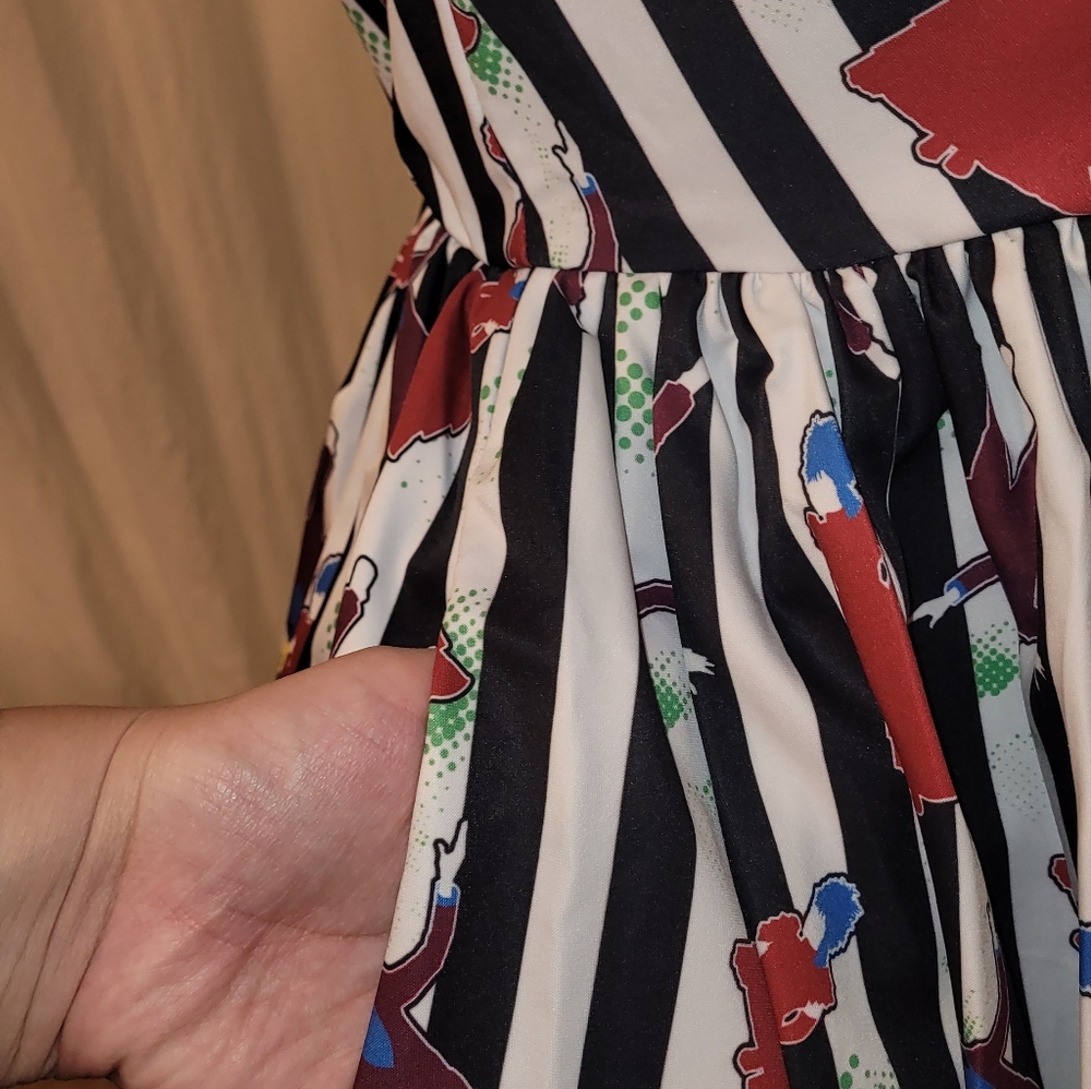 Beetlejuice Wedding Nightmare Cora Swing Dress - Picture 11 of 11